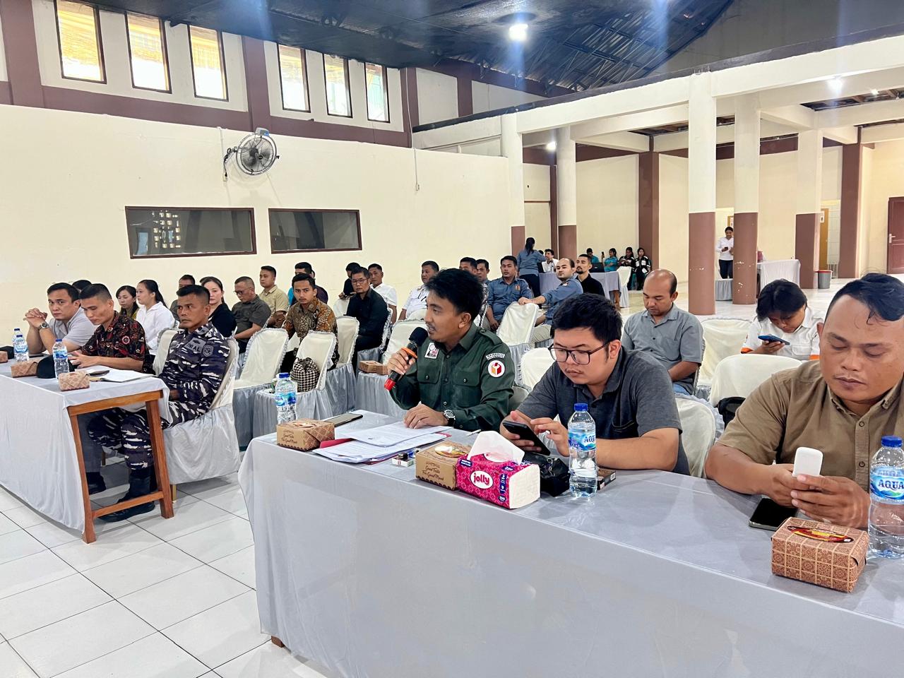Pimpinan Bawaslu Kota Gunungsitoli beri saran perbaikan proses penetapan DPT tingkat Kota Gunungsitoli
