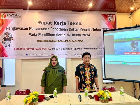 Foto Pimpinan Bawaslu Kota Gunungsitoli