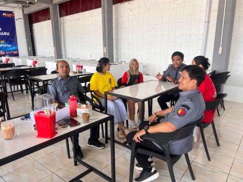 Foto diskusi dengan masyarakat