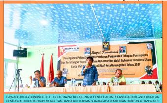 Rapat Koordinasi Persiapan Pengawasan Tahapan Pemungutan dan Perhitungan Suara