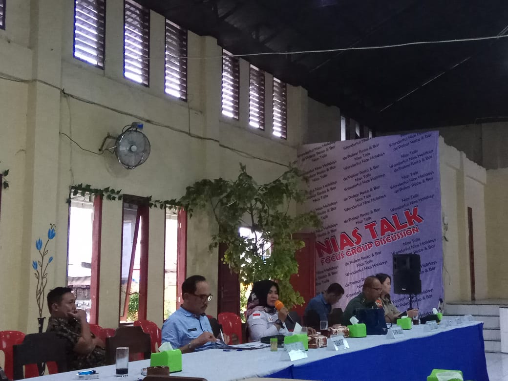 Foto : Kata Sambutan dari Bawaslu Kota Gunungsitoli